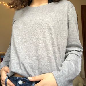 Lanyueliang Grey Long Sleeve Shirt